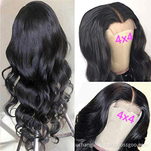 13X4 Hd Cuticle Aligned Raw Remy Indian 40 Inches Brazilian Hair Lace Front Bodywave 360 Closure Wig Deep Density Body Wave Wig